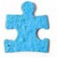 Mini Jigsaw Puzzle Piece Style Shape Seed Paper Gift Pack